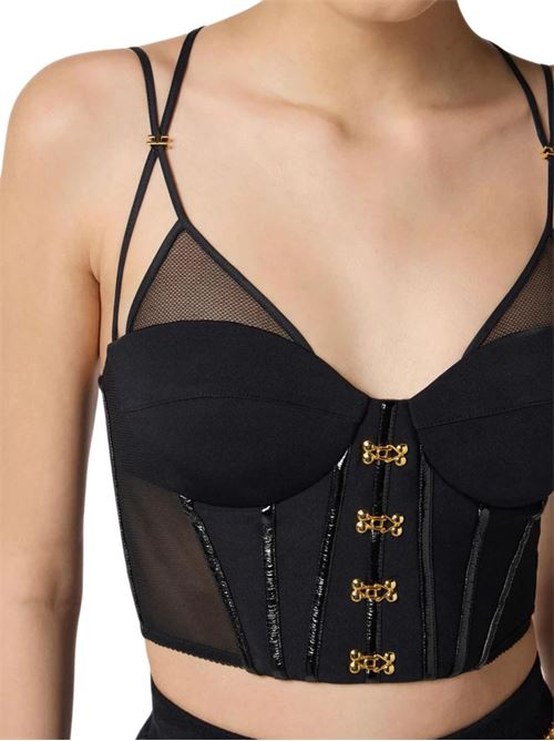Top Corsetto con ganci Elisabetta Franchi | TO04057E2110